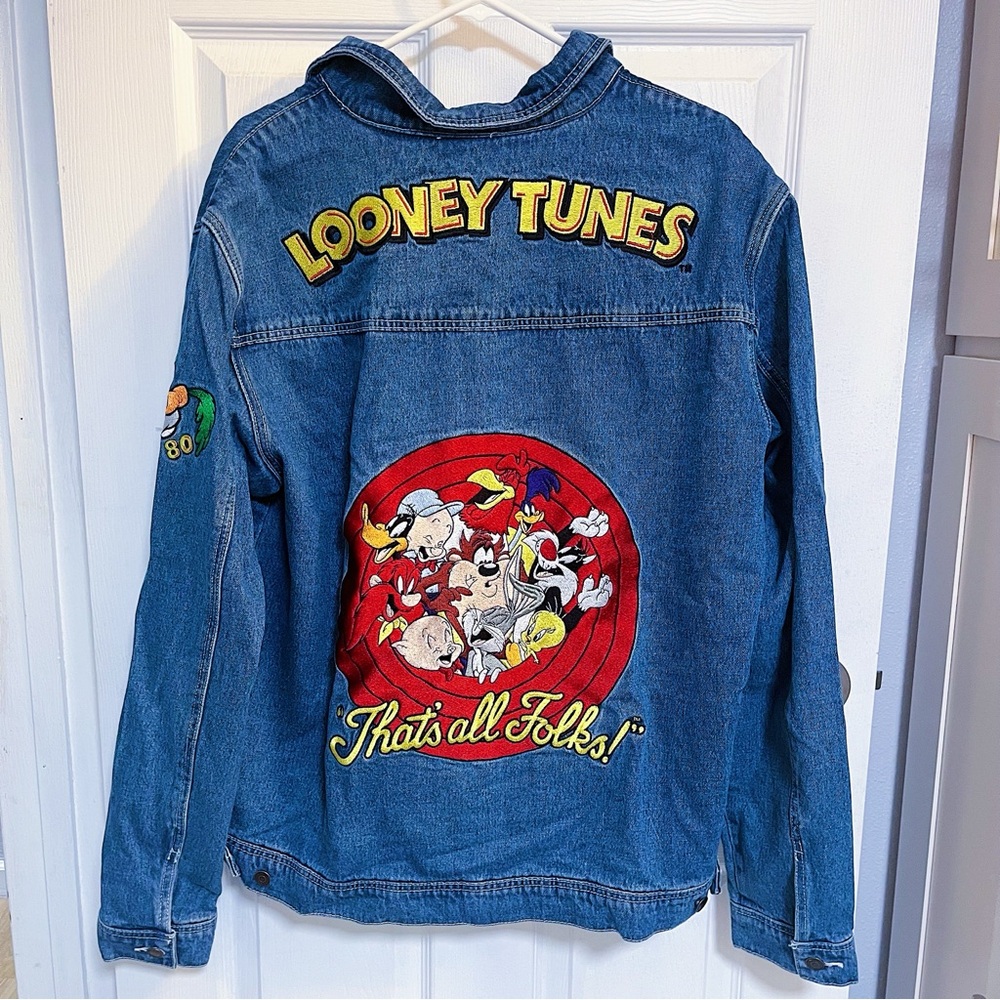 NWT 🐰🥕 Cakeworthy Looney Tunes Denim Jacket